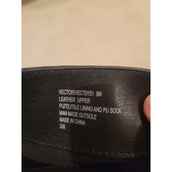 NEW Steve Madden Vector Leather Black Boots Women 9 Slouchy Mid calf MSRP $175 - Picture 6 of 10